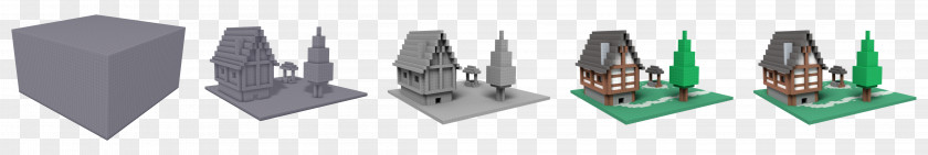 Minecraft Voxel House Pixel Art Real Estate PNG
