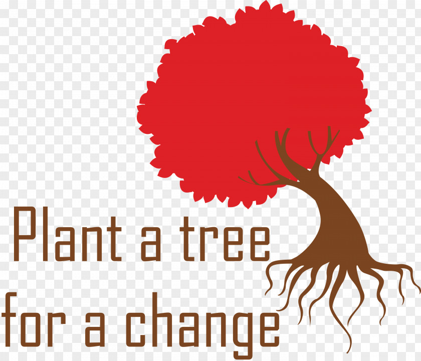 Plant A Tree For Change Arbor Day PNG