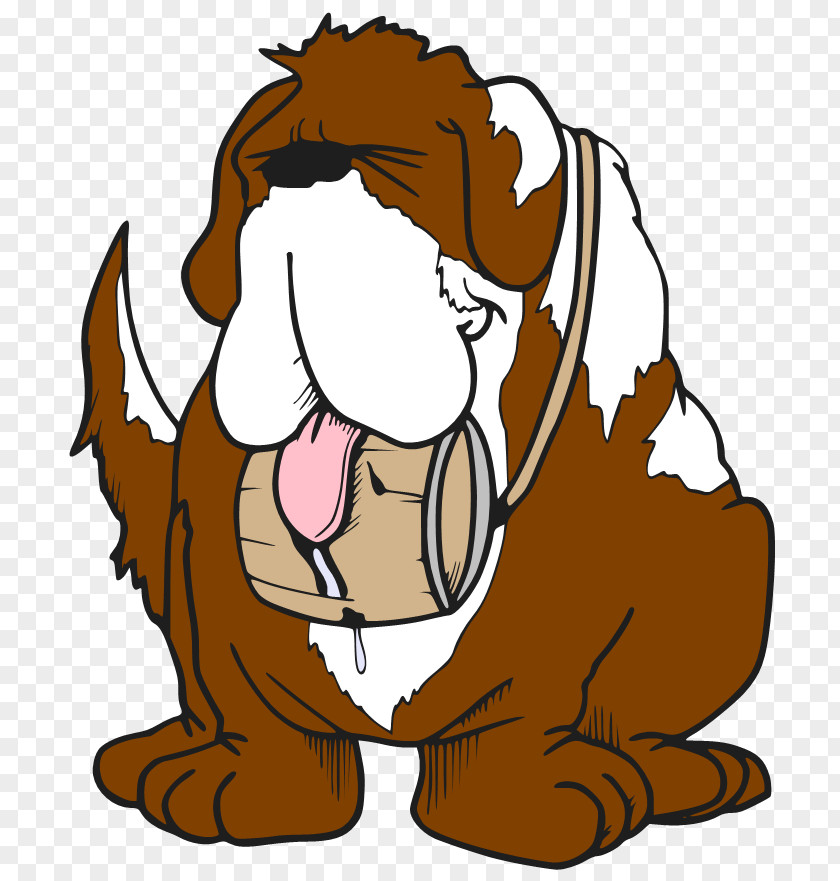 Puppy St. Bernard Cat Cartoon Clip Art PNG