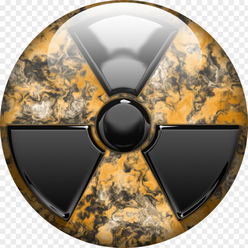 3D Computer Graphics Radiation Radioactive Decay Symbol PNG