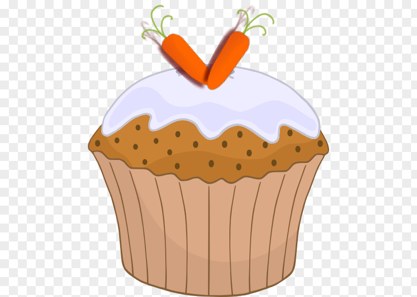 Carrot Cupcake Frosting & Icing English Muffin Cake PNG