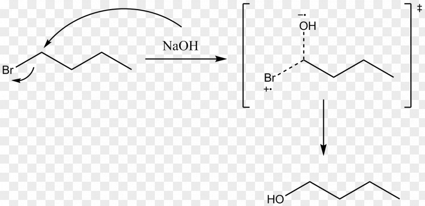 Chemical Reaction Chemistry SN2 Reagent Triangle PNG