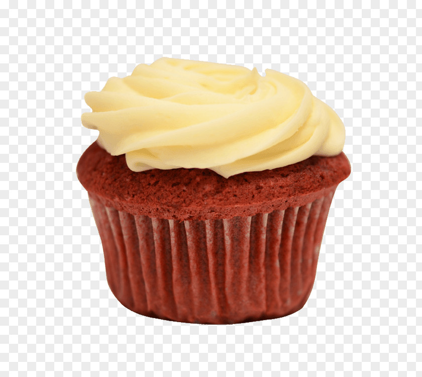 Chocolate Cupcake Red Velvet Cake Cream Frosting & Icing Muffin PNG