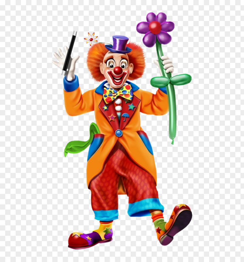 Clown Balloon Modelling Image Pierrot PNG