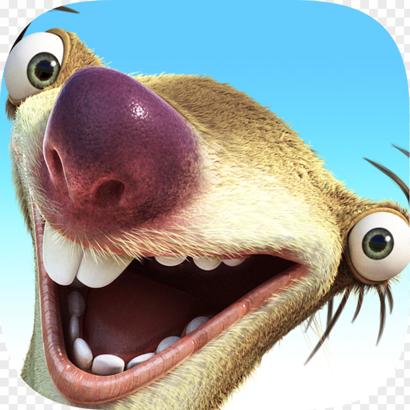 Ice Age Sid Adventures Sloth Village PNG