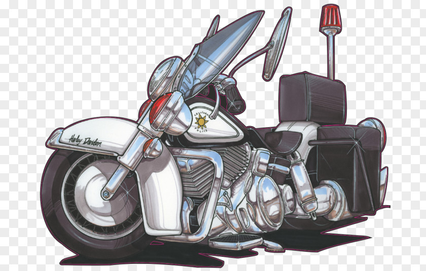 Motorcycle Harley-Davidson Electra Glide Cruiser Sportster PNG