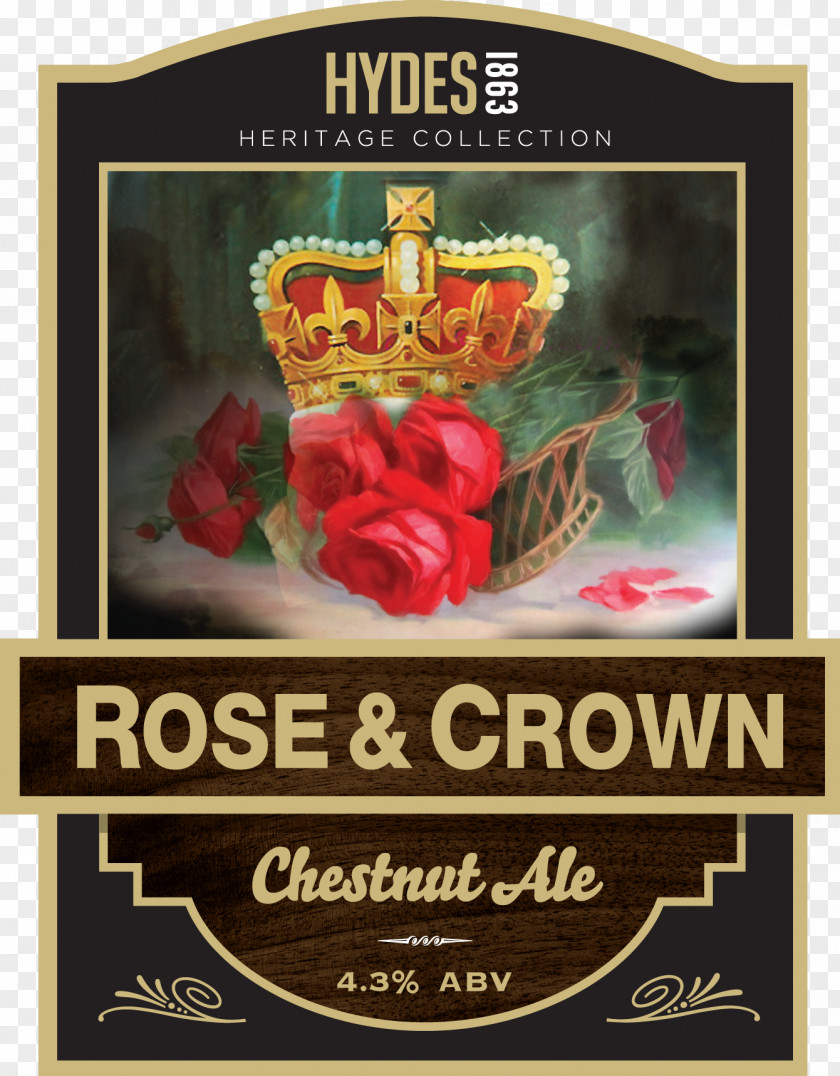 Roses Crown Liqueur Font PNG