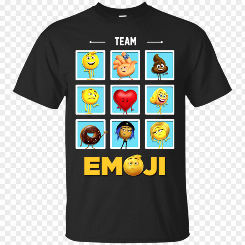 T-shirt Hoodie Top The Emoji Movie Team PNG