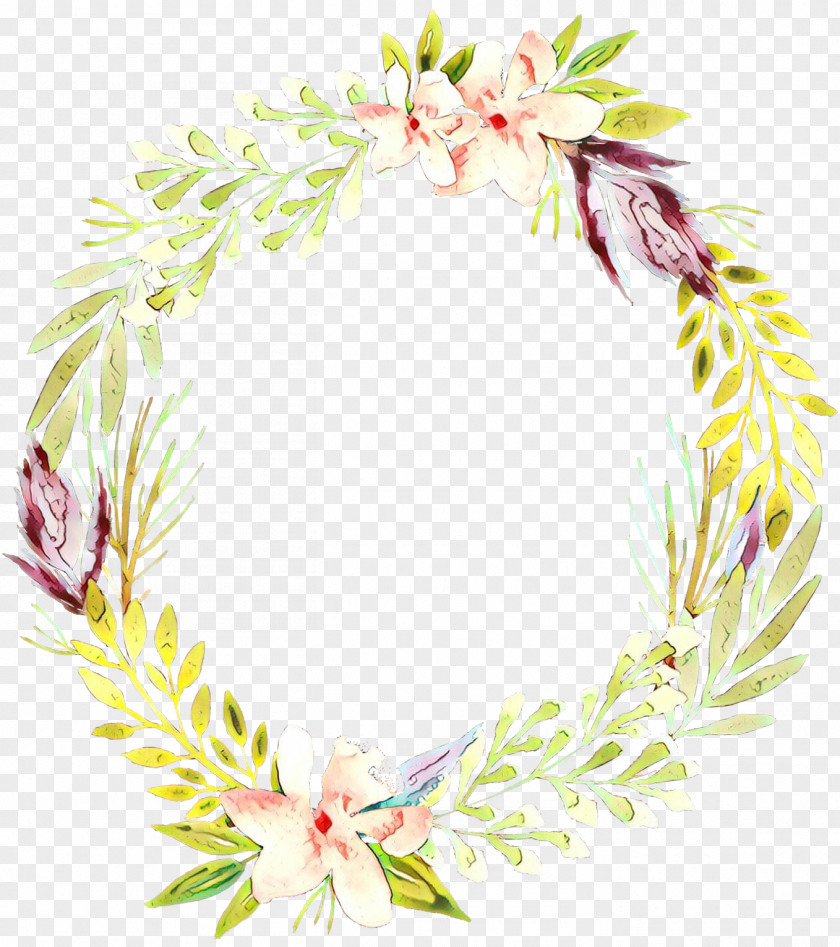 Twig Flower Christmas Decoration PNG