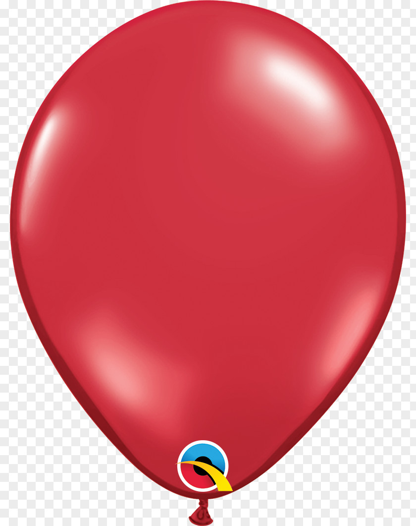 Burgundy Two-balloon Experiment Party Birthday Gas Balloon PNG