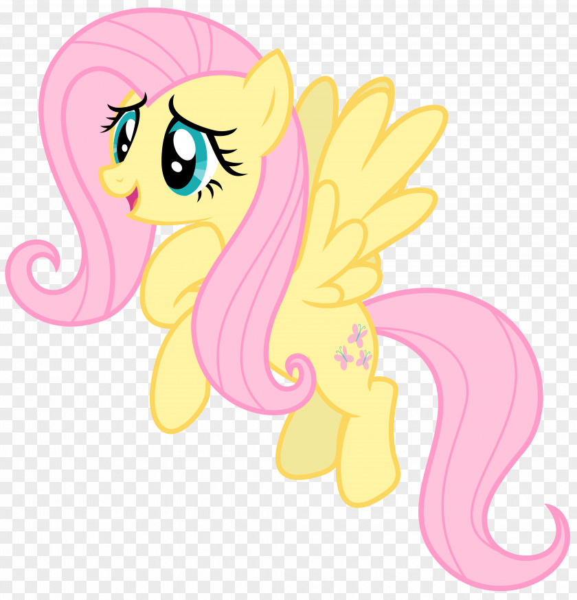 Fluttershy Pony Rainbow Dash Rarity Applejack PNG