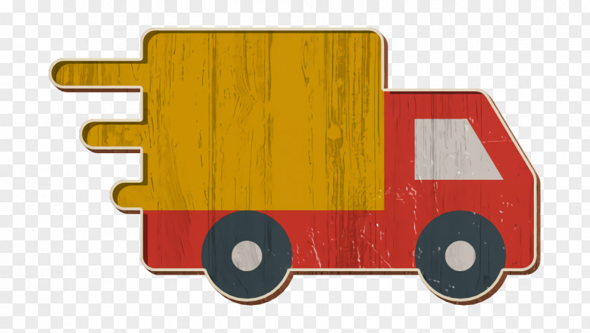 Rolling Truck Delivery Icon Shopping PNG