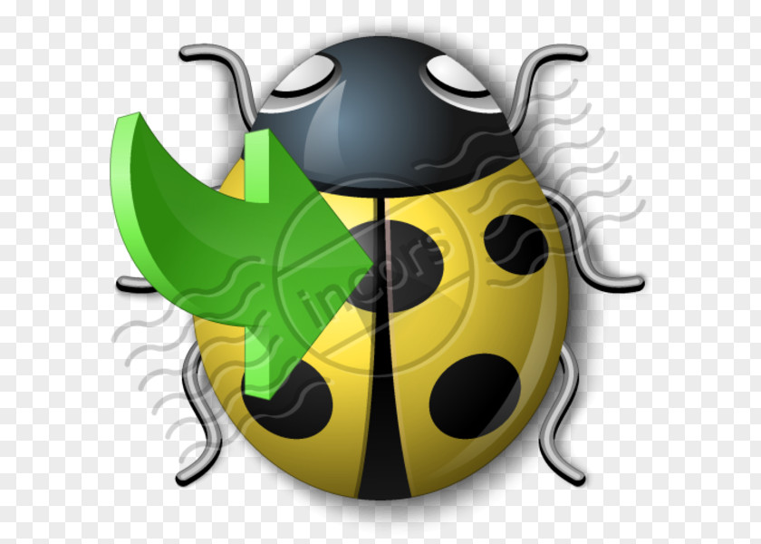 Click Bug Yellow Clip Art Software BugMeNot Computer PNG
