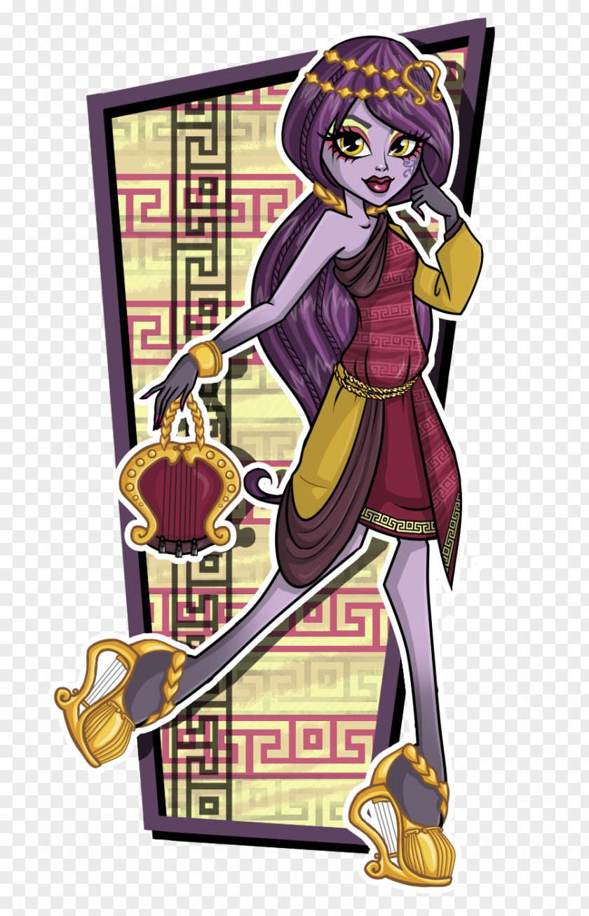 Doll Monster High Fashion Art PNG