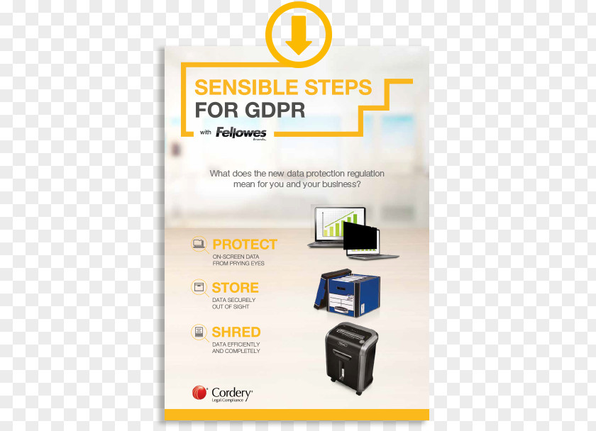 General Data Protection Regulation Information Privacy Paper Shredder Security PNG