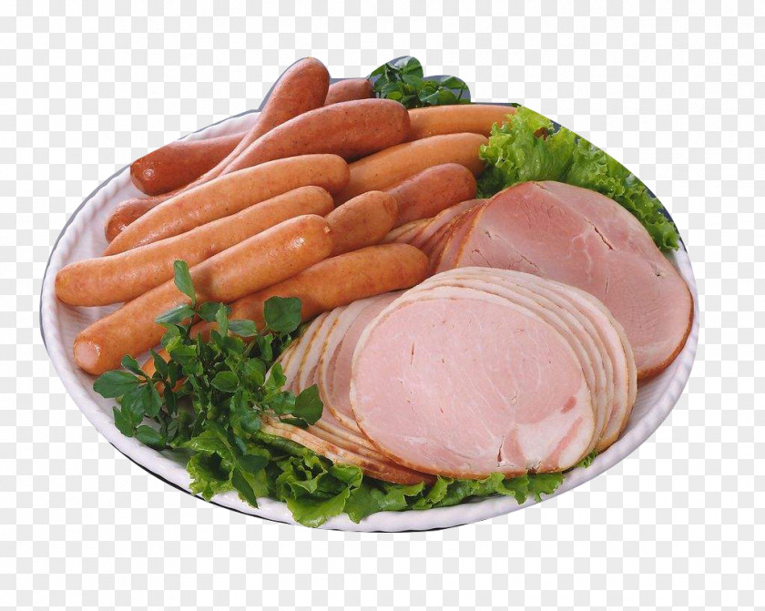 Ham Bacon Sausage Lunch Meat Chicken Kielbasa PNG