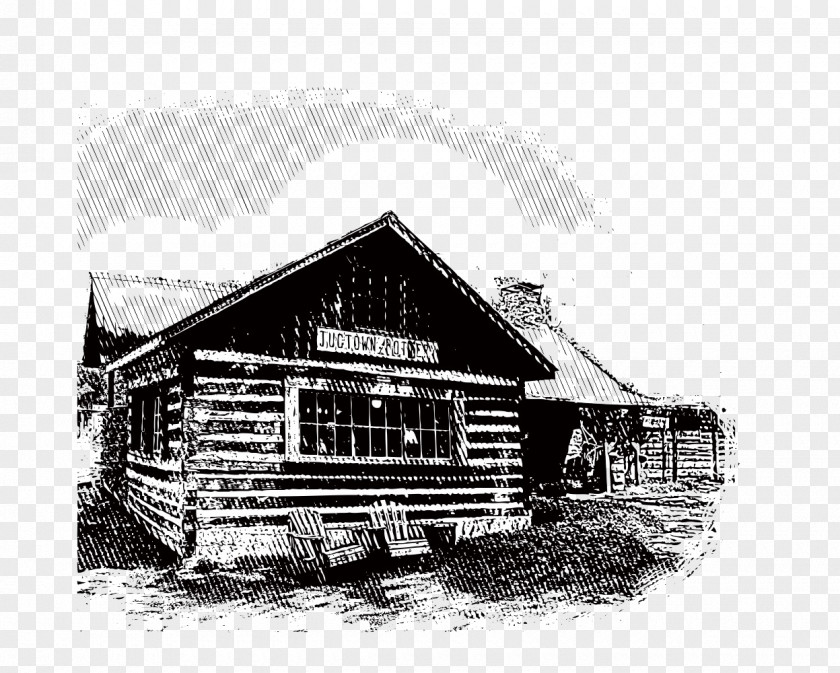 House Shack Cottage Hut Log Cabin PNG