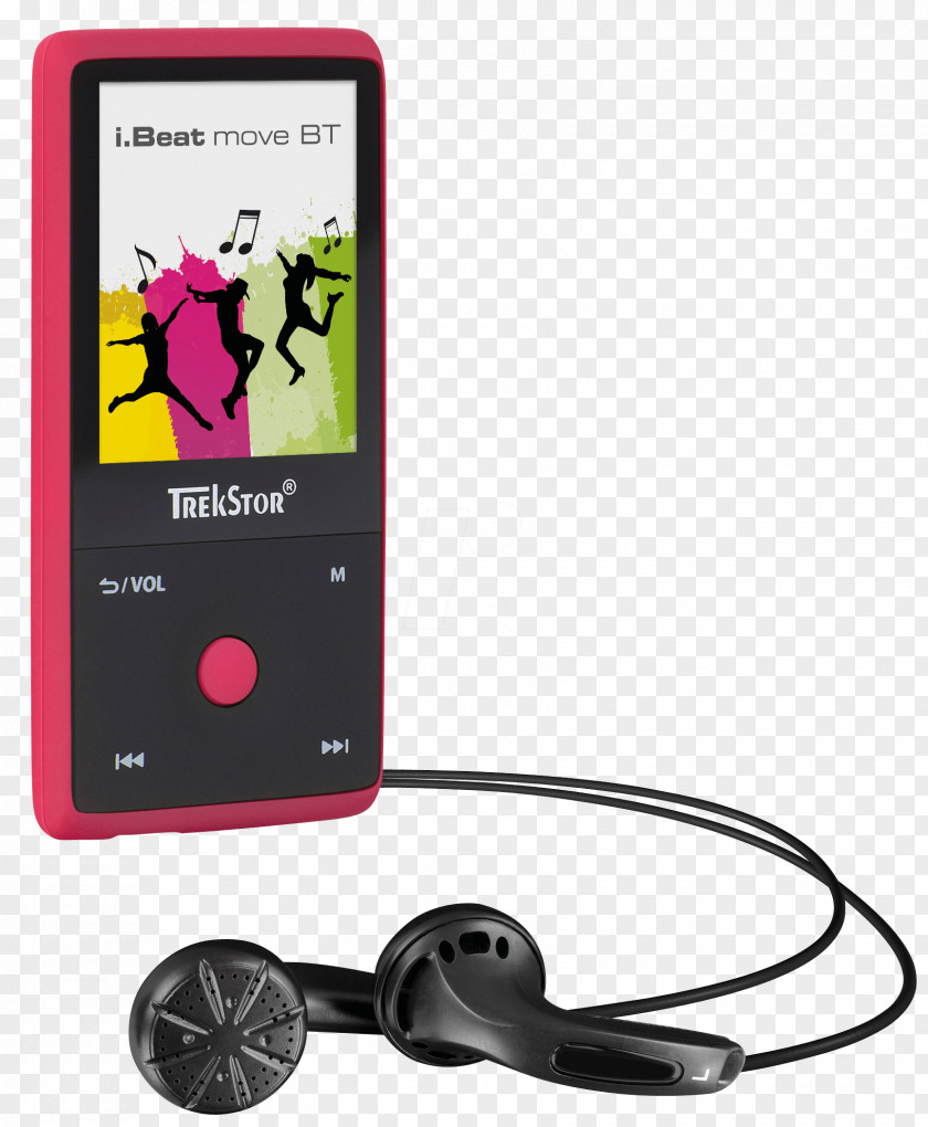 Mp3 Player MP3 MP4 Firmware TrekStor I.Beat Move BT PNG
