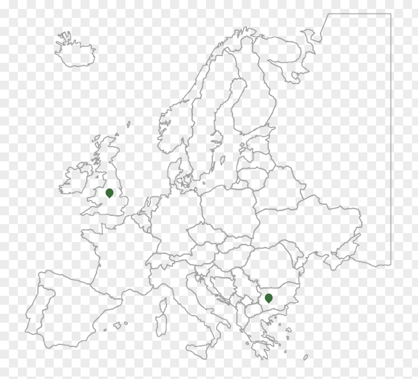 World Map Eastern Europe Blank PNG