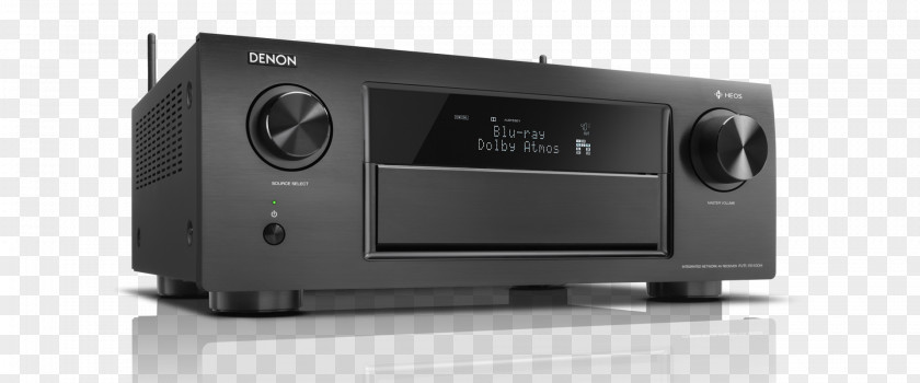 AV Receiver DENON AVR-X6400H 11.2 Kanalų Resyveris Surround Sound Denon AVR X6400H PNG