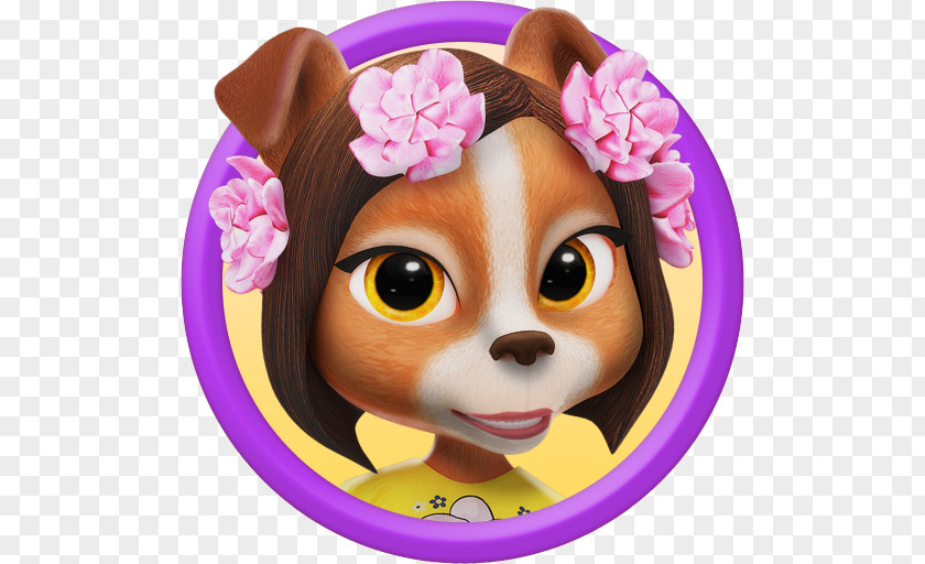 Dog My Talking Lady PRO – Virtual Pet Tom PNG