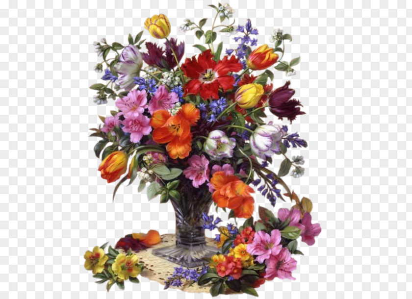 Flower Floral Design Bouquet Painting Art PNG