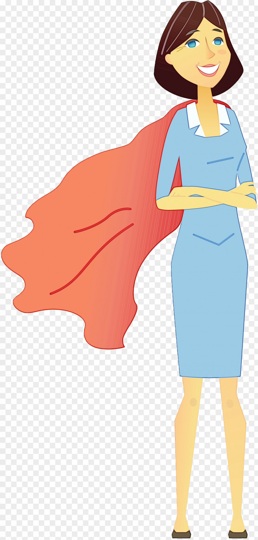 Gesture Fictional Character Cartoon Standing Fashion Illustration Clip Art Dress PNG