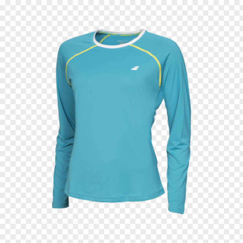 Long Sleeve Long-sleeved T-shirt Babolat Tennis Clothing PNG