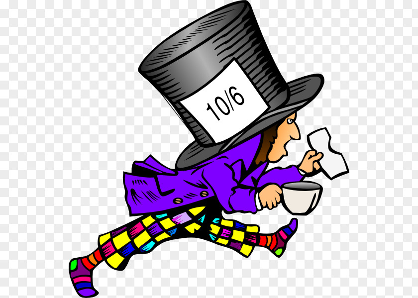 Mad Hatter March Hare Clip Art PNG