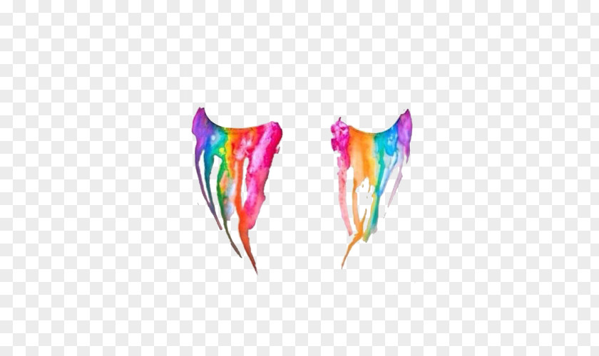 Makeup Tears Rainbow Editing PNG