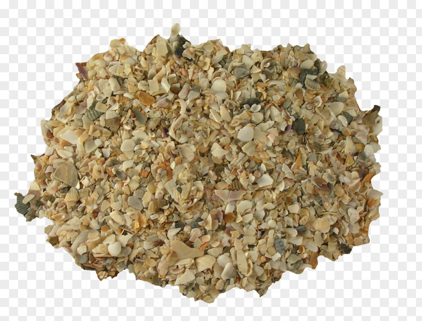 Painted Conch Gravel Mixture PNG