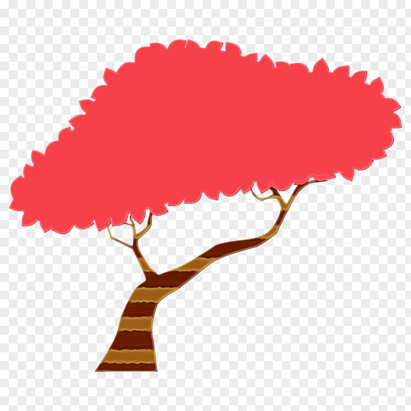 Plant Leaf Red Pink Tree PNG