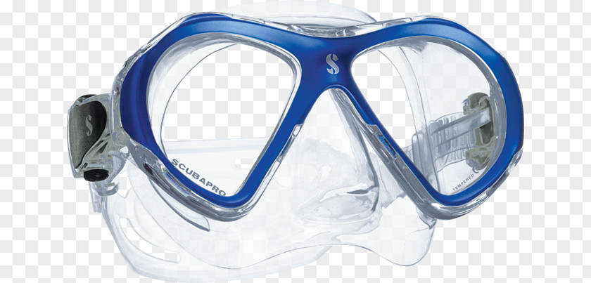 Scubapro Diving & Snorkeling Masks Blue Underwater PNG