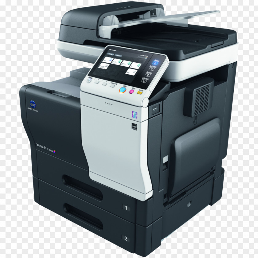 Xerox Multi-function Printer Photocopier Konica Minolta Standard Paper Size PNG
