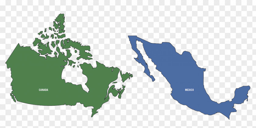 Canada World Map PNG