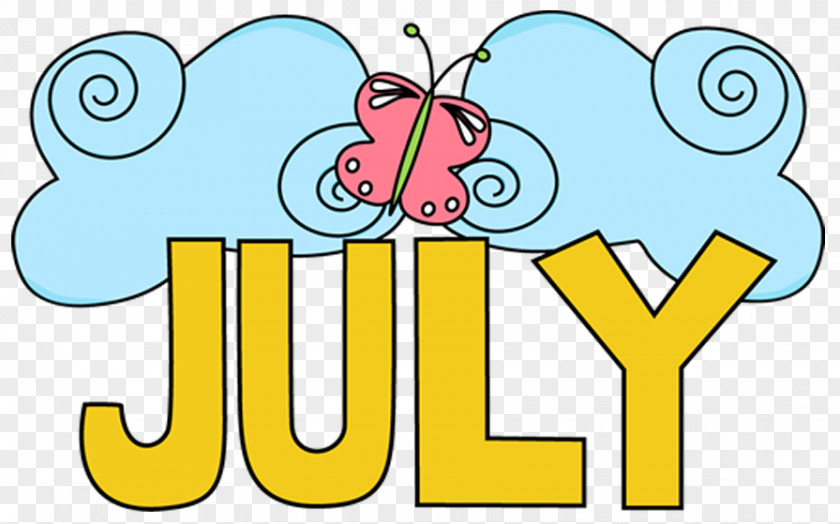 July Clip Art Illustration Image Month PNG