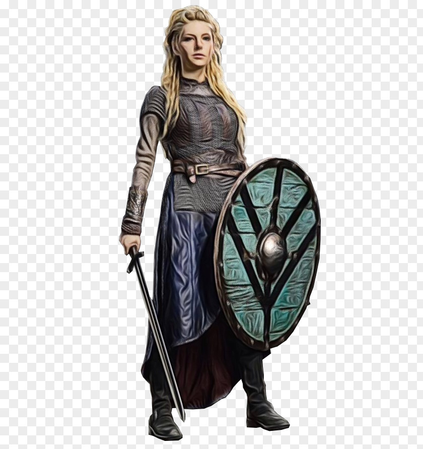 Season 1 Lagertha Aslaug Vikings PNG