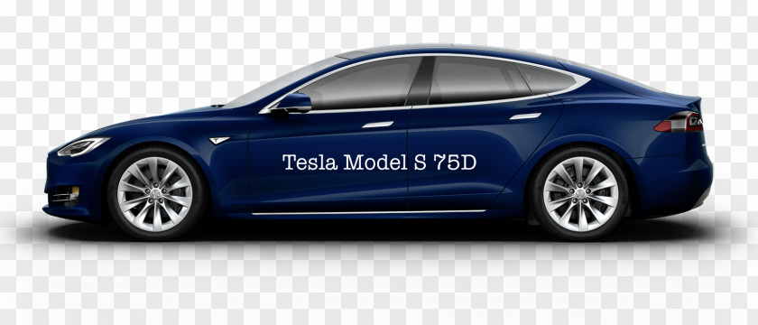 Tesla 2014 Model S Car Motors 2017 100D PNG