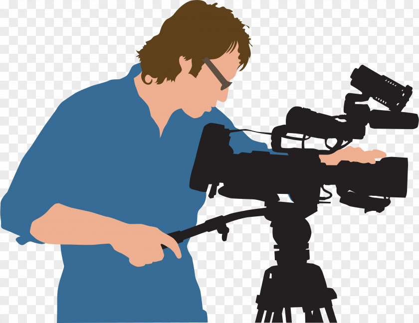 Video Camera Operator Photography Clip Art PNG