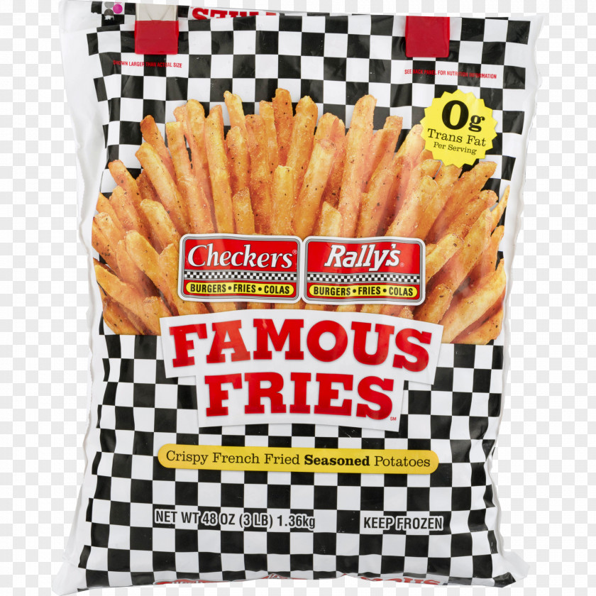 Fried Chicken French Fries Checkers And Rally's Hamburger Frying PNG