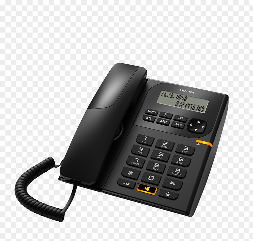 Land Phone Alcatel Mobile Home & Business Phones Telephone ATLINKS E132 Handsfree PNG