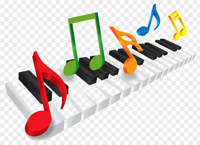 Musical Note Keyboard PNG