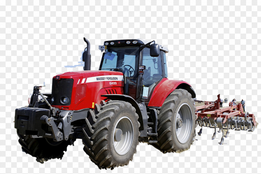Tractor Massey Ferguson Agriculture Agricultural Machinery PNG