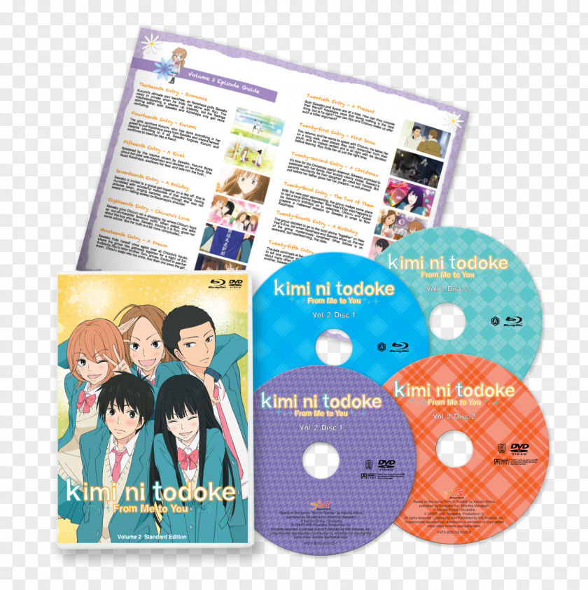 Dvd Blu-ray Disc Kimi Ni Todoke Compact DVD Keyword Tool PNG