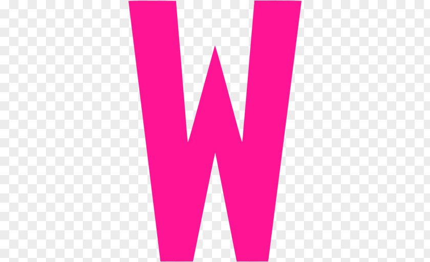 Free Letter Pink Color PNG