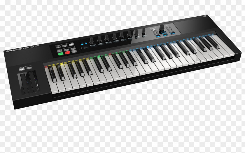 Native Instruments Komplete Kontrol S49 Musical MIDI Controllers Keyboard PNG