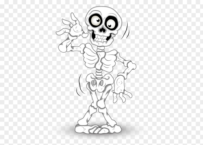 Skeleton Human Clip Art PNG