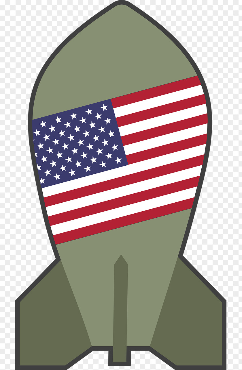 United States Flag Of The Nuclear Weapon Bomb Clip Art PNG