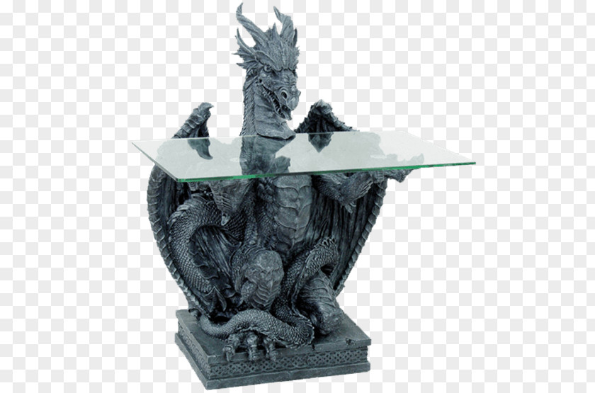 Dragon Statues Coffee Tables Chinese Bedside PNG