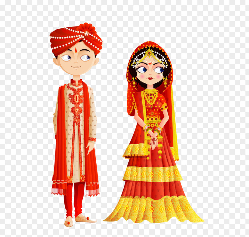 Indian Wedding Invitation Weddings In India Bride Hindu Clip Art PNG